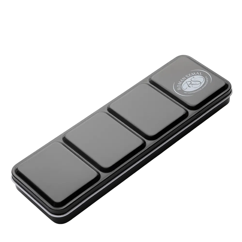 Краски акварельные "Aquarius. Mixing Palette", 14 цветов, кюветы - 4