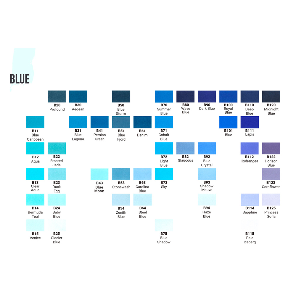 Маркер перманентный двусторонний "Sketchmarker Brush", B125 принцесса София - 2