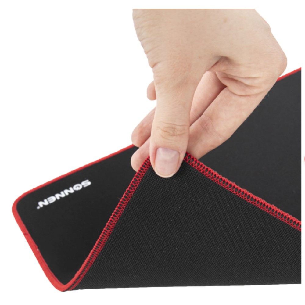 Коврик для мыши "Cyber Outlaw", 400х355х3 мм, ткань, черный - 4