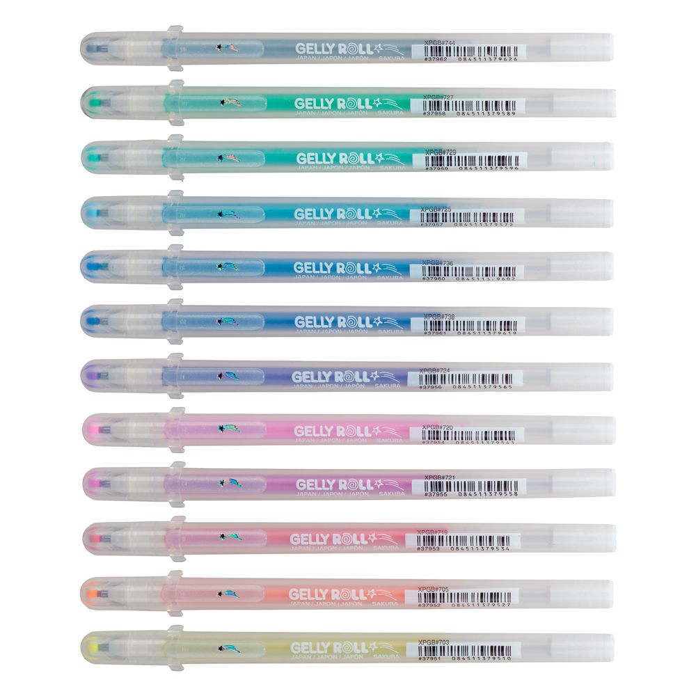 Набор ручек гелевых "Gelly Roll Stardust", 12 шт. - 3