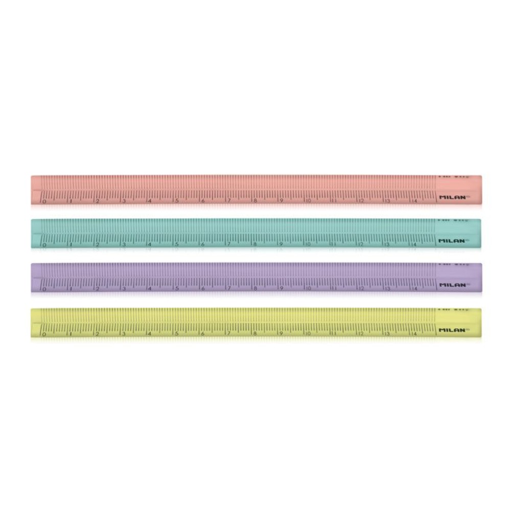 Линейка "New Look", 15 см , треугольная, ассорти