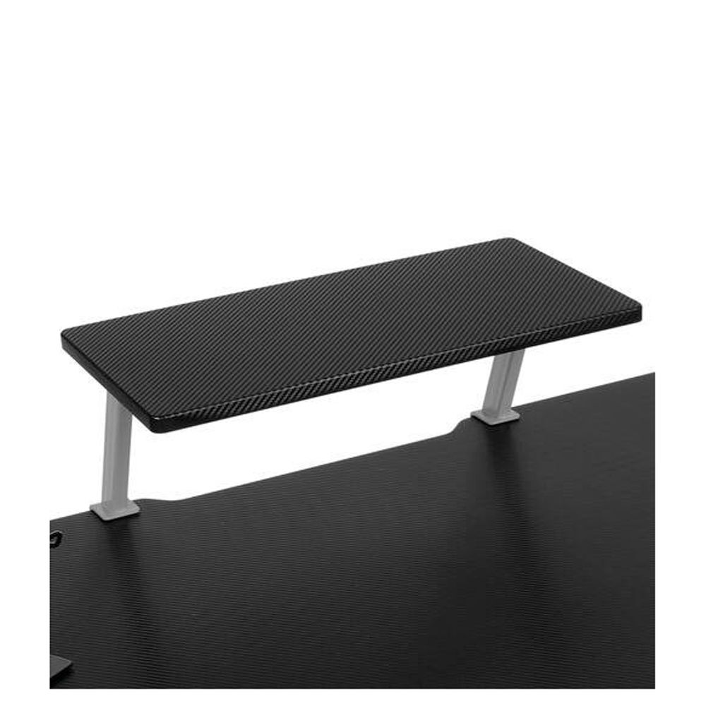 Стол компьютерный игровой "Skill CTG-001", черный, серый - 4