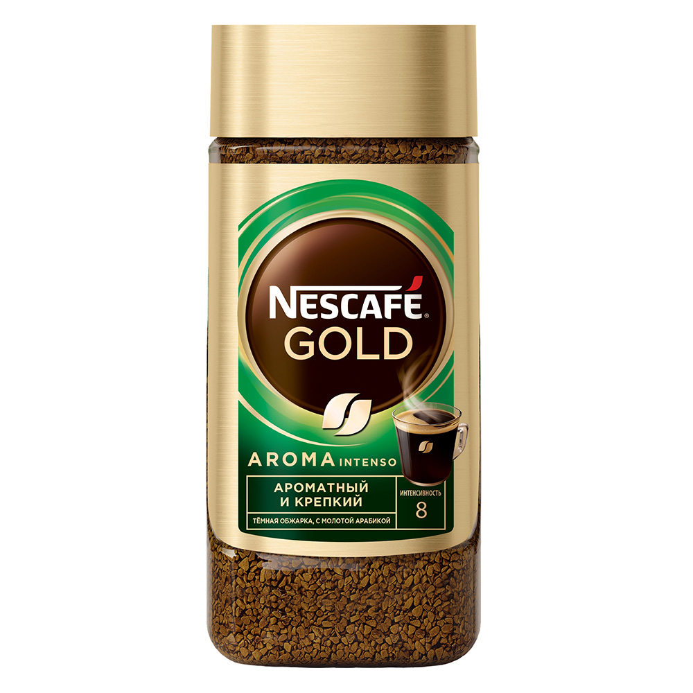 Кофе "Nescafe Gold Aroma Intenso", растворимый