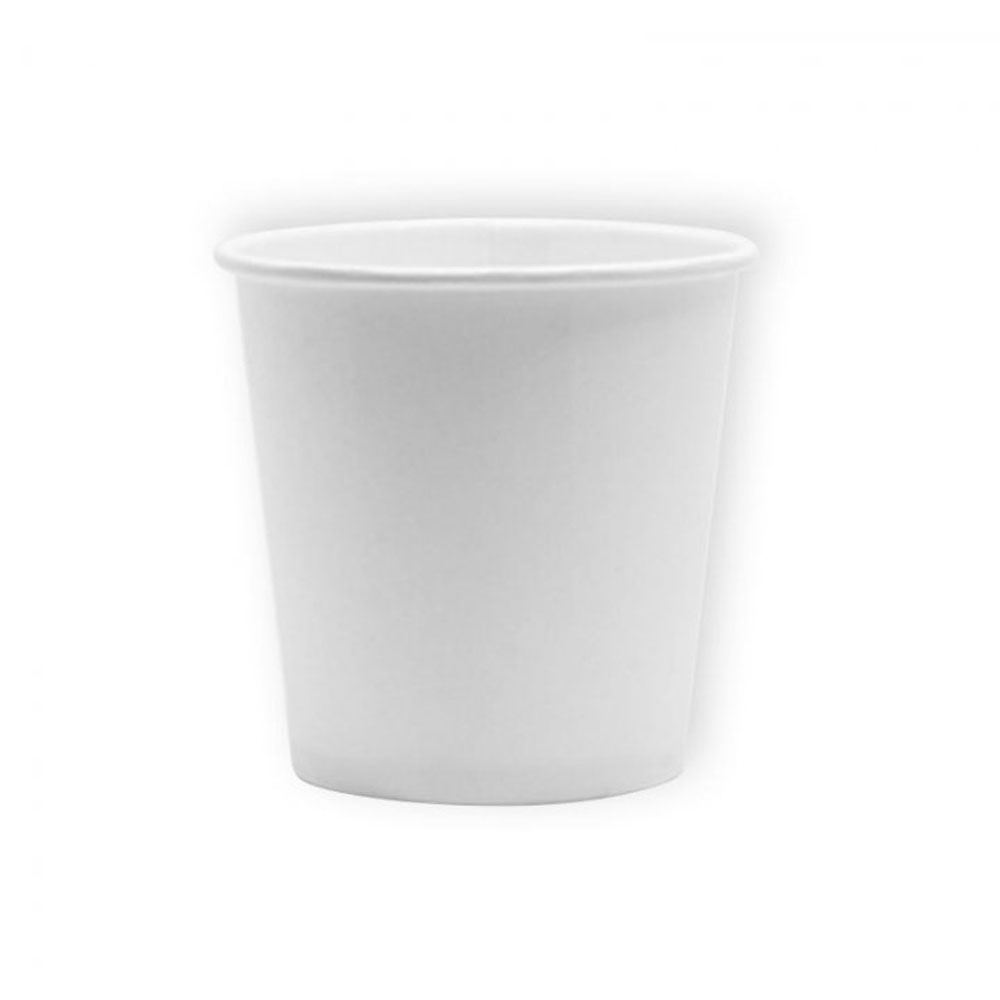 Стакан картонный, 100 мл,100 шт/упак, белый