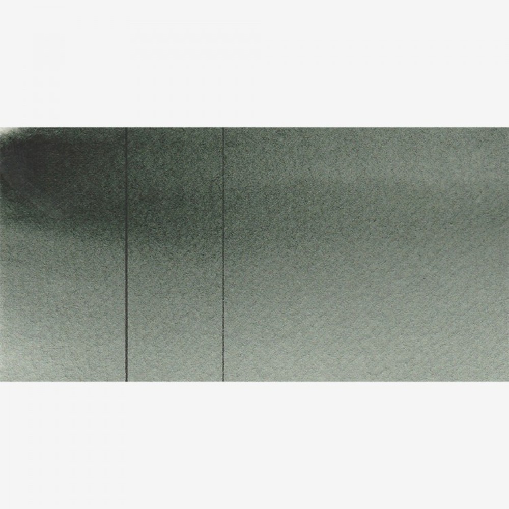 Краски акварельные "Aquarius", 410 перилен зелёный тёмный, кювета