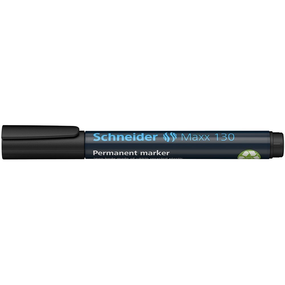 Маркер перманентный "Schneider Maxx 130", черный - 3