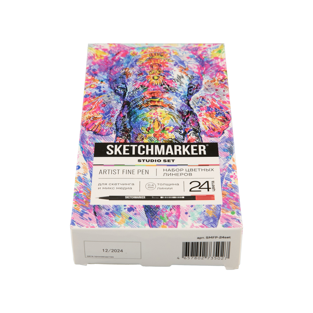 Ручка капиллярная "Sketchmarker Artist fine pen Studio", 24 шт - 4