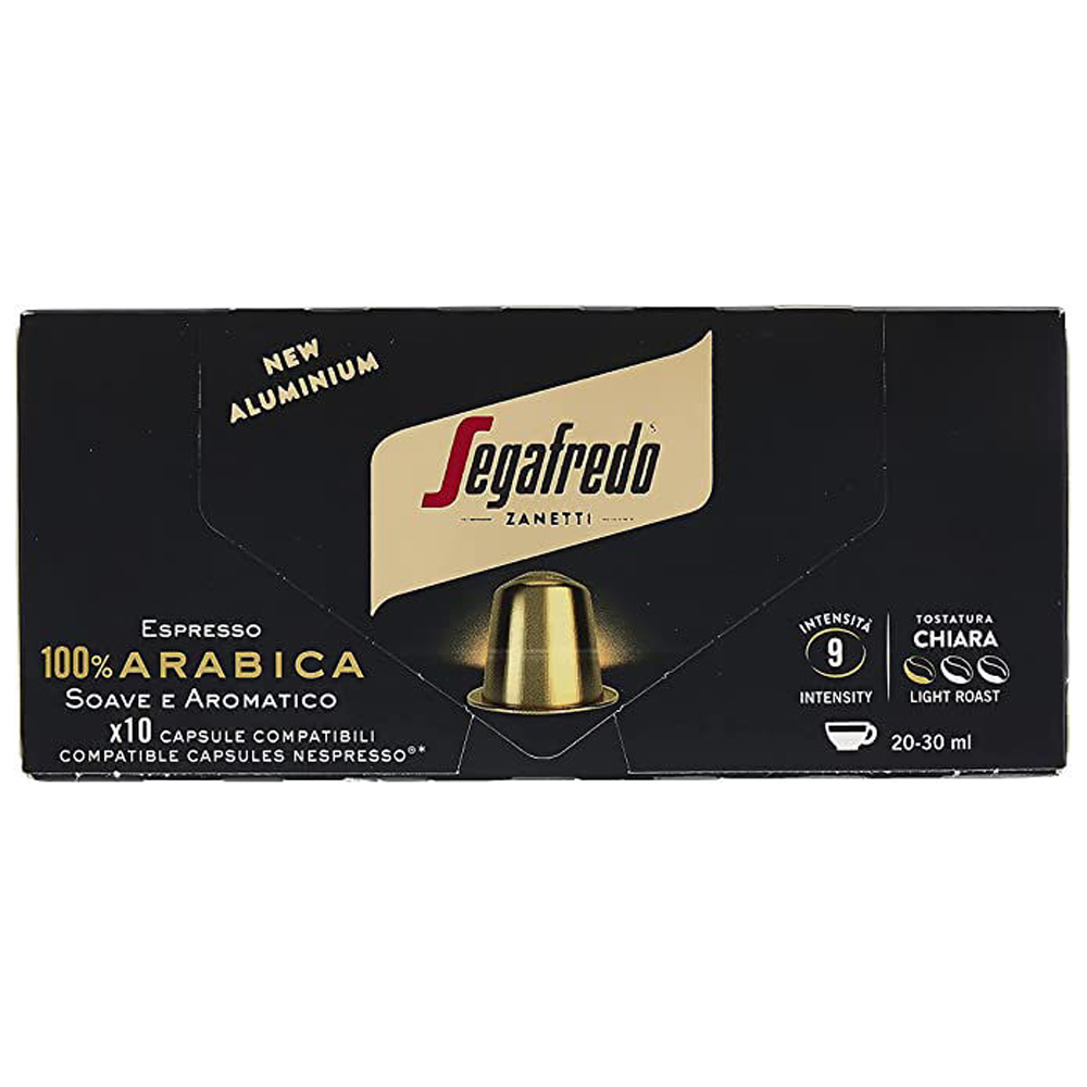 Капсулы "Segafredo" Arabica для кофемашин Nespresso, 10 порций