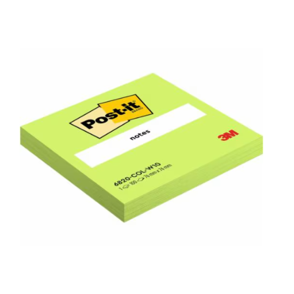 Бумага для заметок "Post-it", 76х76 мм, 100 листов, ассорти - 5