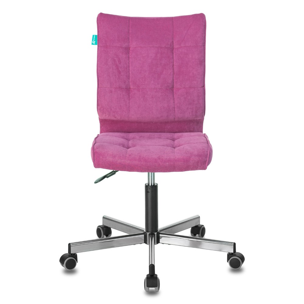 Кресло для персонала "Бюрократ СH-330M/LT", ткань, металл, малиновый