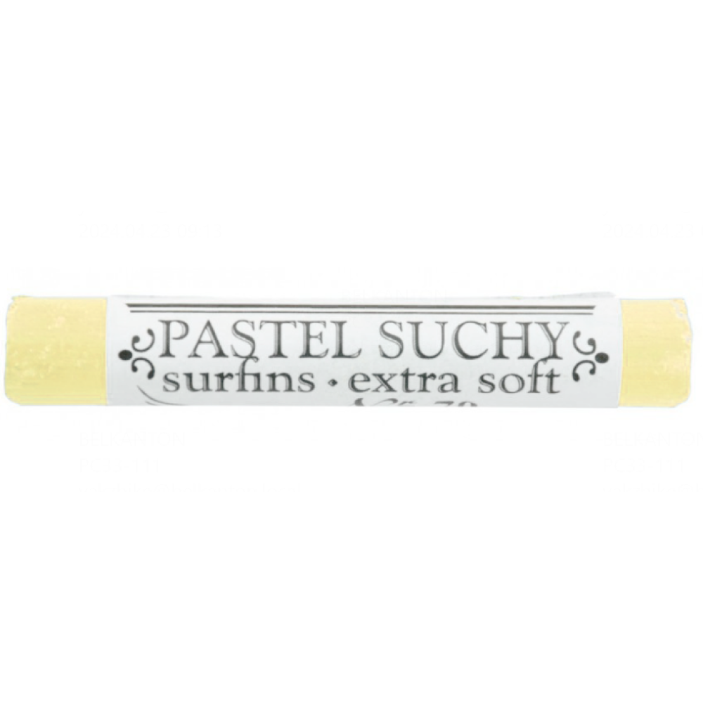 Пастель сухая "Renesans", 04 желтый хром светлый