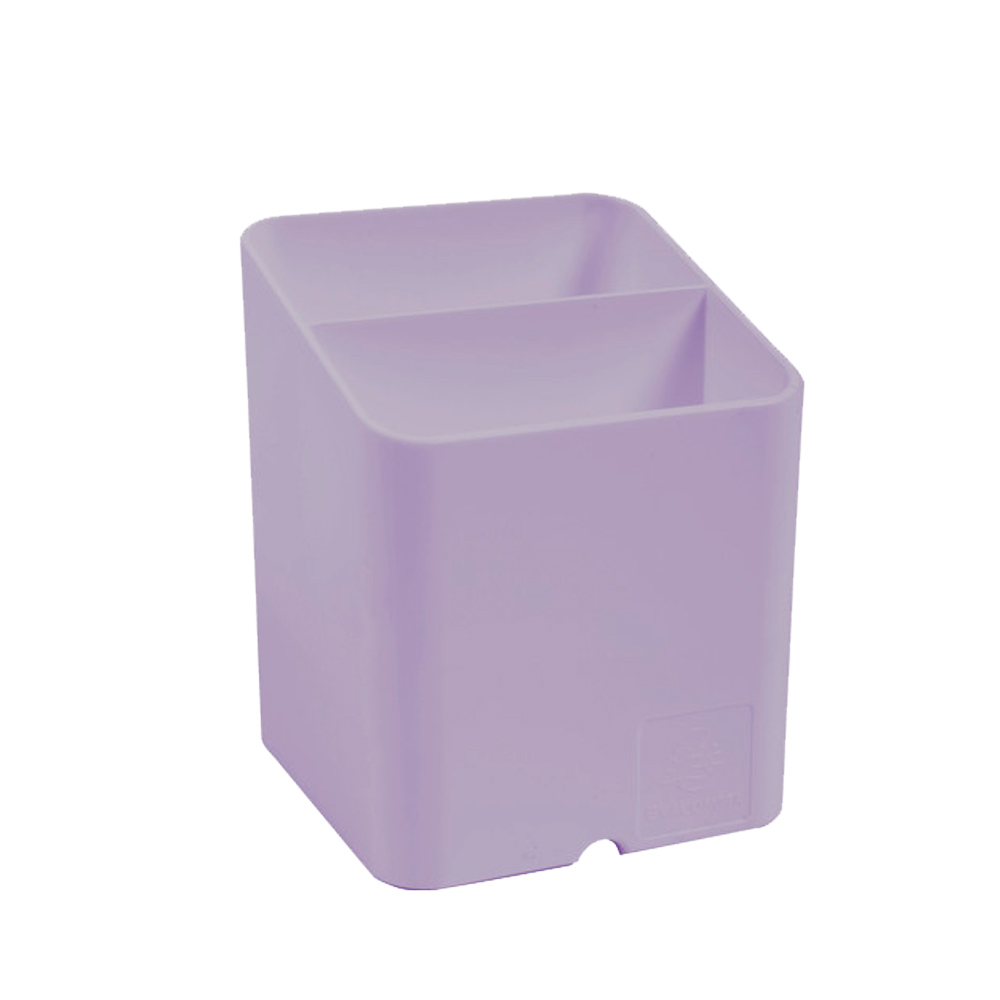 Подставка для канцелярских мелочей "Aquarel", 74x74x93 мм, лиловый