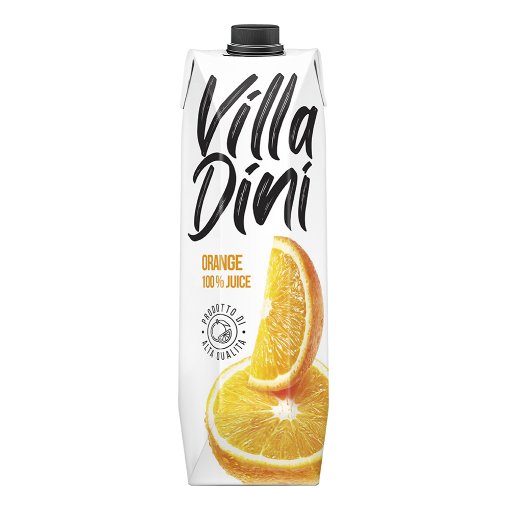 Сок "Villa Dini", апельсиновый, 1 л.