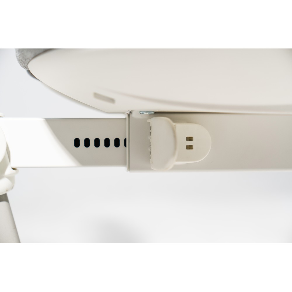 Кресло детское Ergosmart Maximus, ткань, серый, пластик, корпус белый - 10