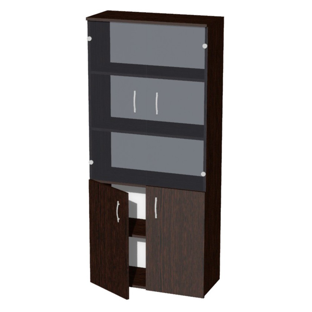 Коллекция Макси шкаф М05.4, 800x360x1780 мм, венге