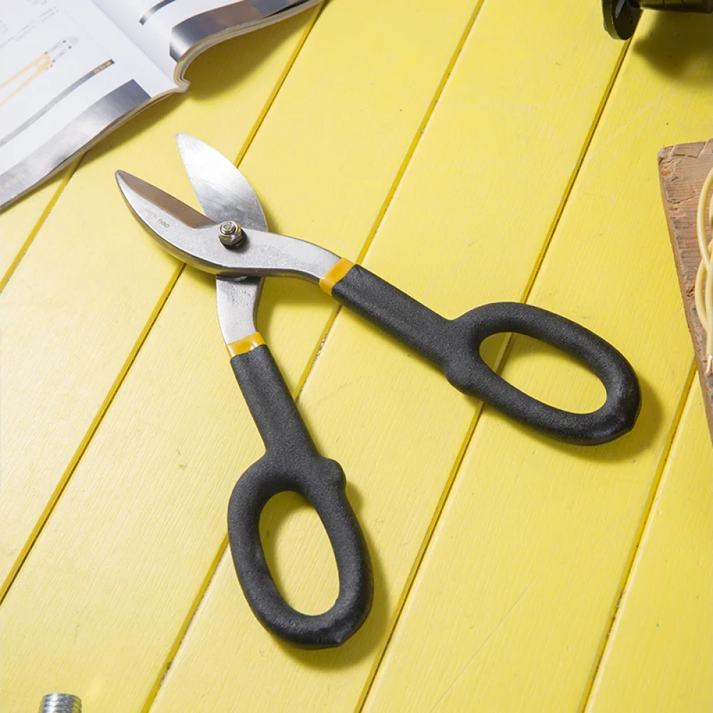 Ножницы Deli YS EDL25910, по металлу, 250 мм, черный - 3