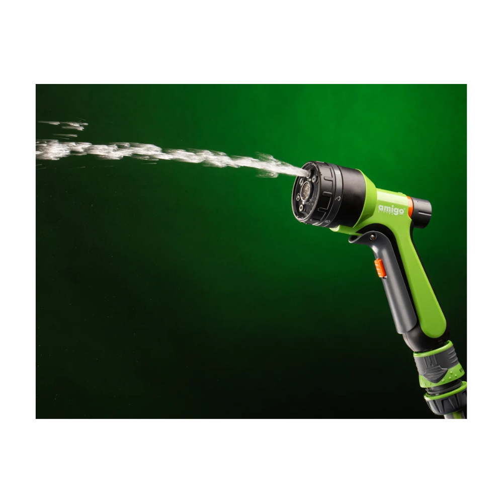 Пистолет-распылитель Amigo Grande 79256, 3/4", 7 функций - 10