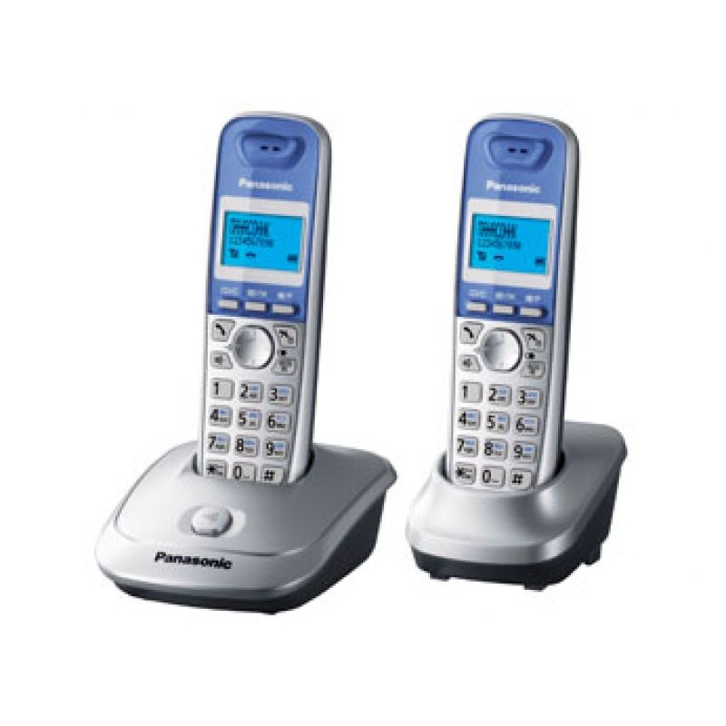 Телефонный аппарат Panasonic "KX-TG2512RU", серый металлик - 3