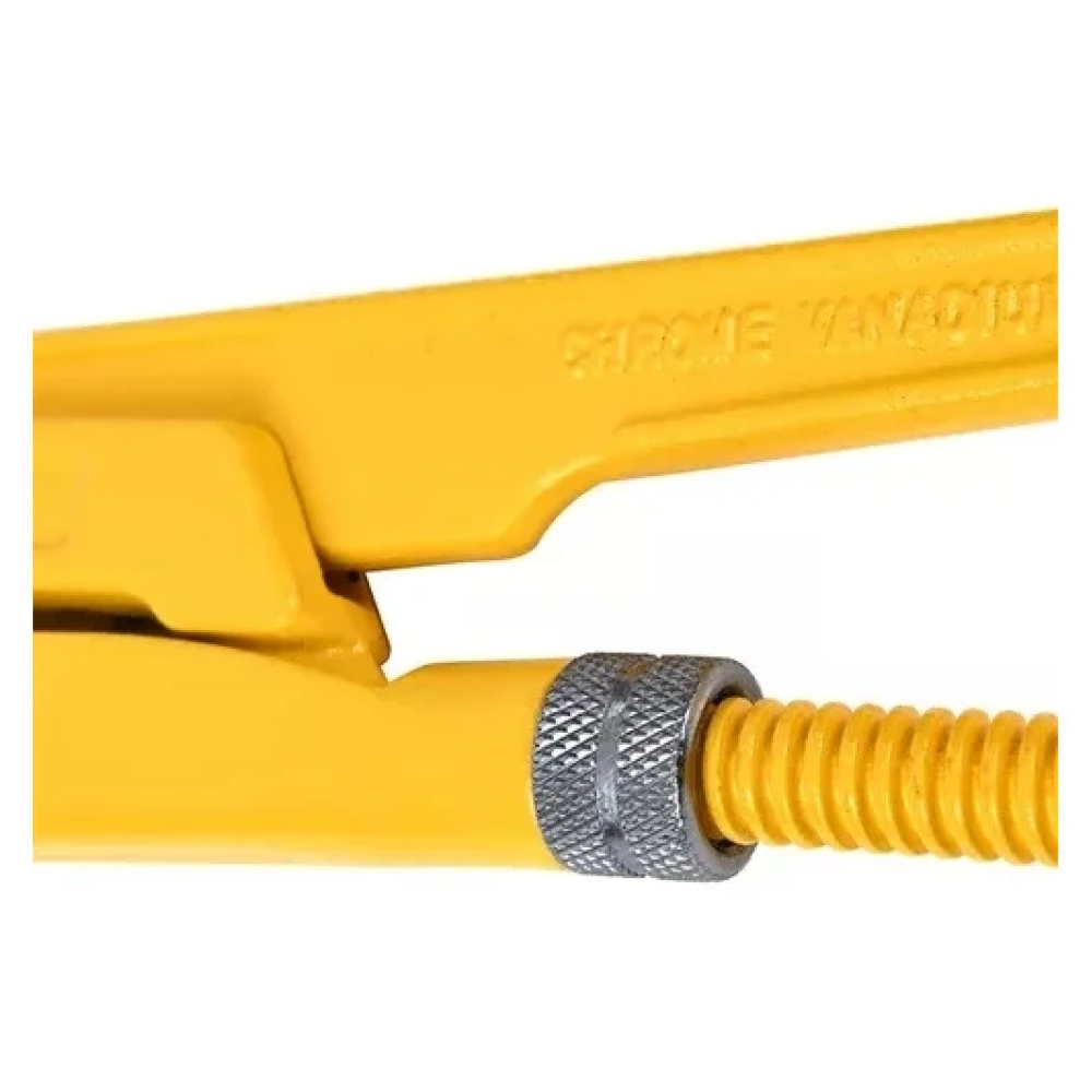 Ключ трубный Deli "EDL105167", желтый