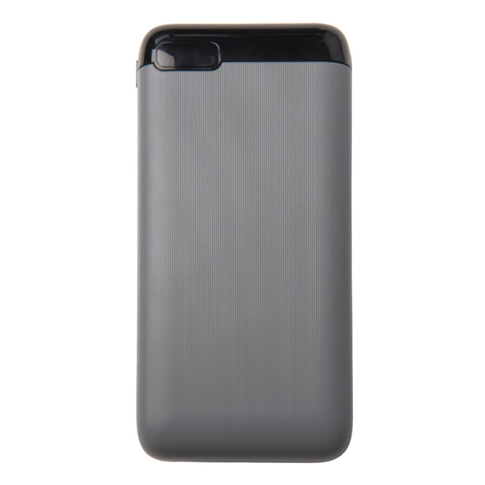 Внешний аккумулятор Power Bank "Num 20", 20000 mAh, серый