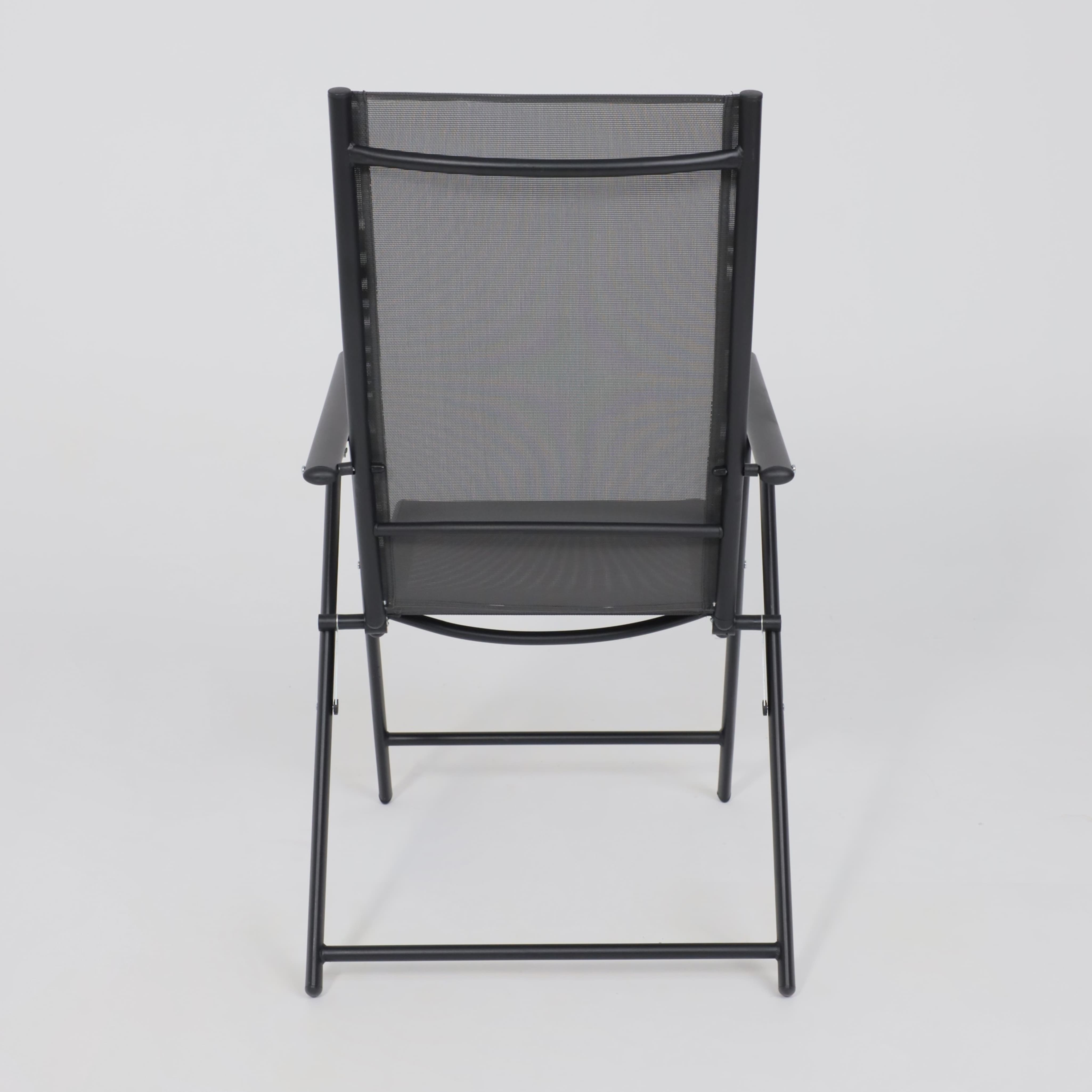 Кресло садовое AksHome CATANIA, ткань, серый, черный - 6