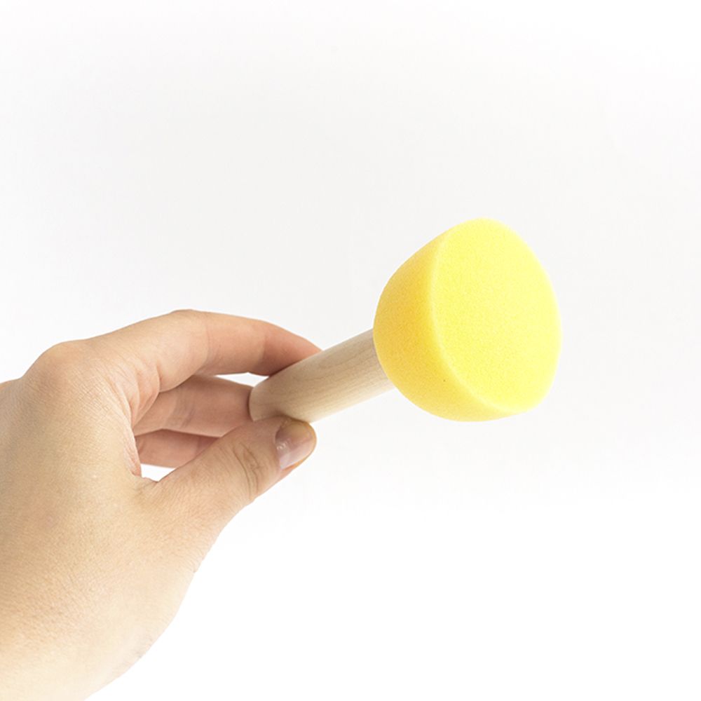 Кисть-губка круглая "Малевичъ", 50 мм