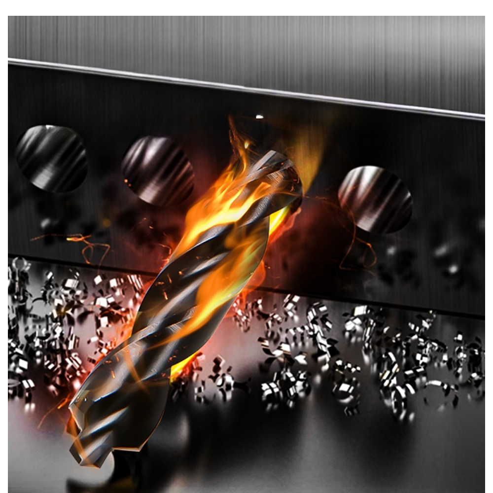 Сверло по металлу Deli RS EDH-MHZ070-E4, 7.0 мм, DIN 338, HSS-TiN - 6