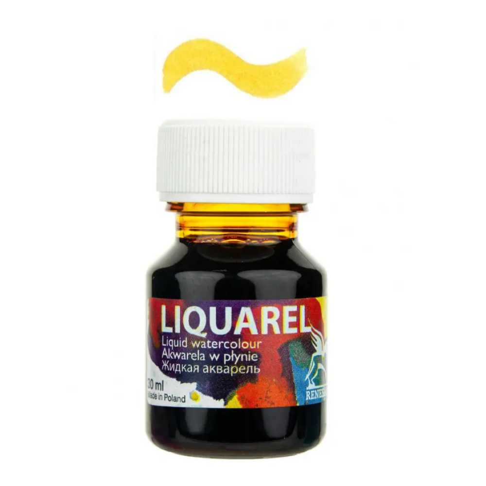 Акварель жидкая "Liquarel", 143 охра жёлтая, 30 мл