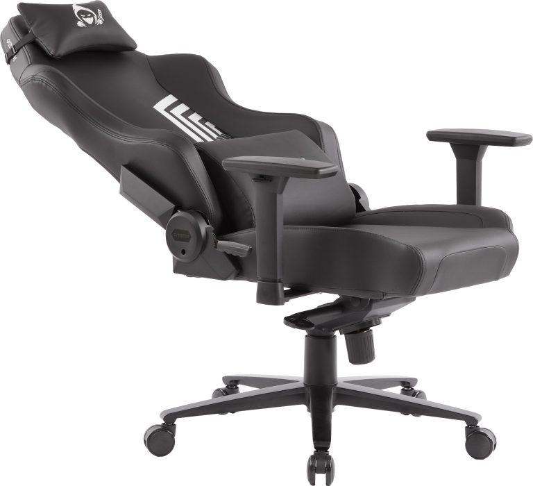 Кресло игровое EVERPROF Hanzo экокожа, черный, крестов. металл - 7
