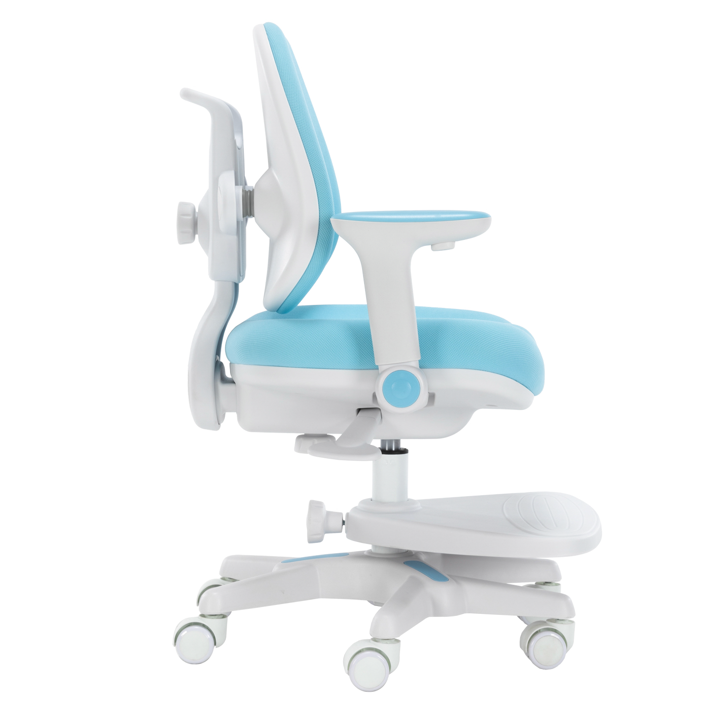 Кресло детское Everprof Kids 101, ткань, пластик, голубой - 4