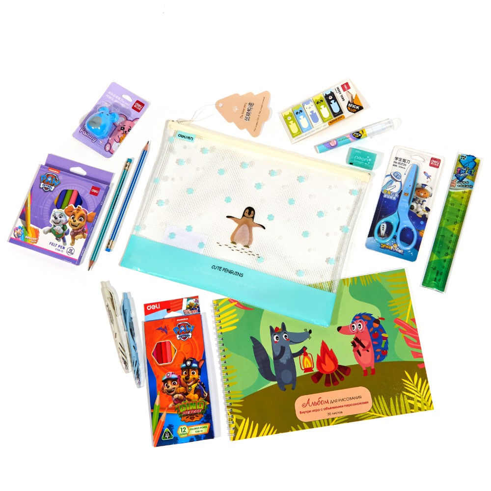 Набор первоклассника «Офистон Маркет», для мальчиков, 13 предметов - 9