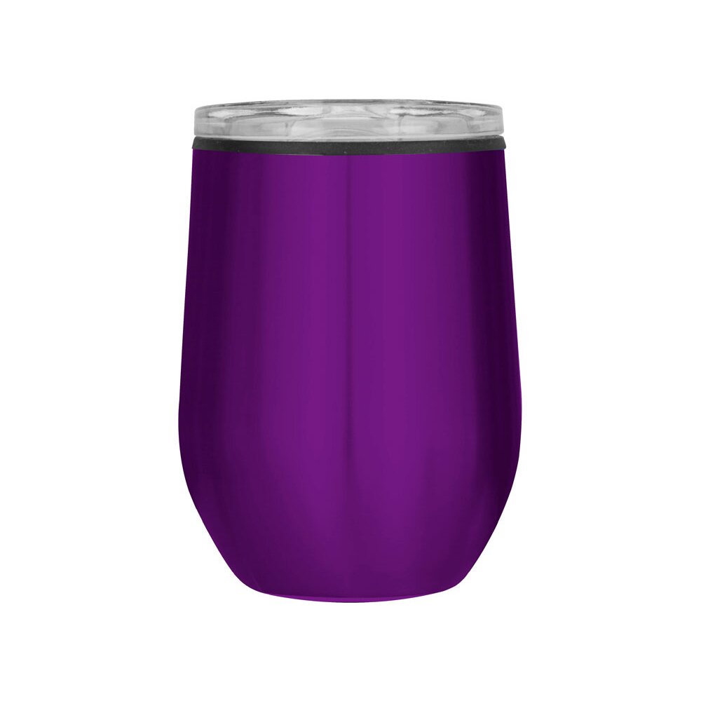 Кружка термическая "Pot", металл, 330 мл, фиолетовый