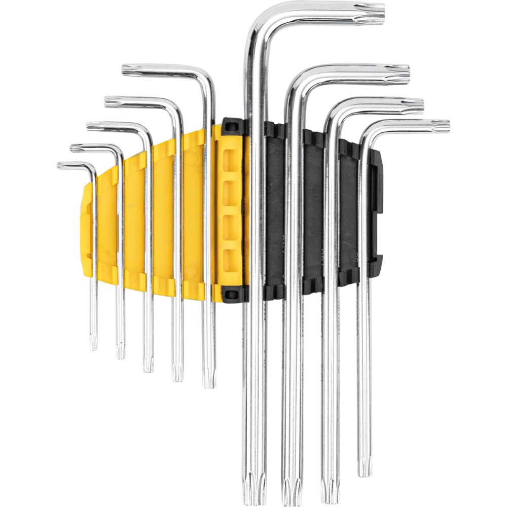 Набор ключей Г-образных Deli YS EDL3091 T10-T50, 9 шт.