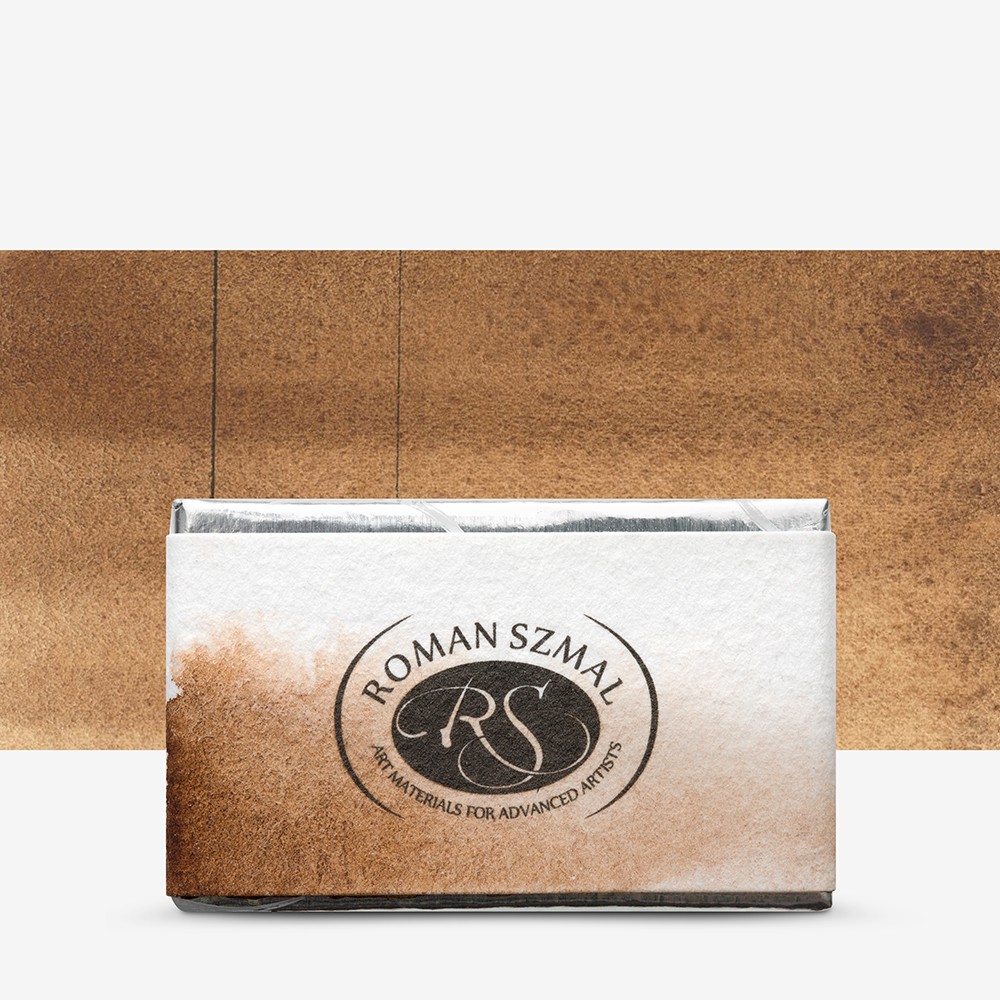 Краски акварельные "Aquarius", 137 умбра натуральная красная, кювета