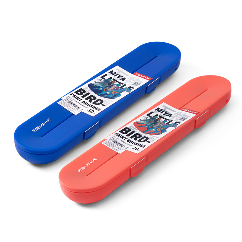 Набор кистей Himi "Miya Little Bird", микс, 10 шт, голубой - 6