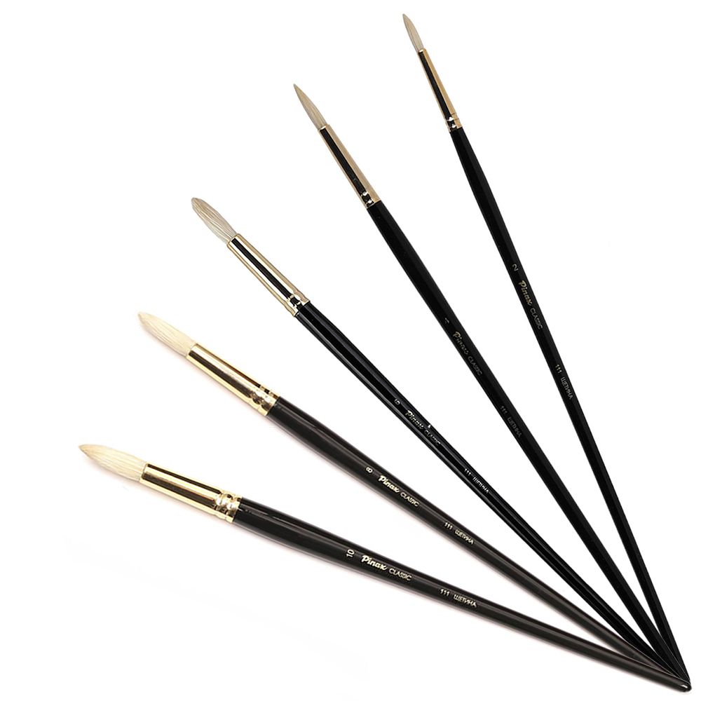 Кисть для рисования "Pinax Artists Classic" щетина, круглая