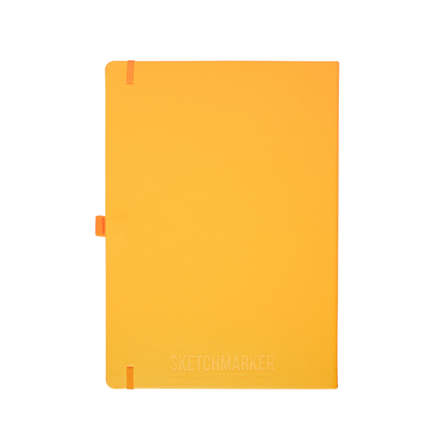 Скетчбук "Sketchmarker", 21x29,7 см, 140 г/м2, 80 листов, оранжевый неон