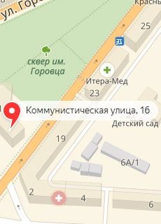 map Витебск