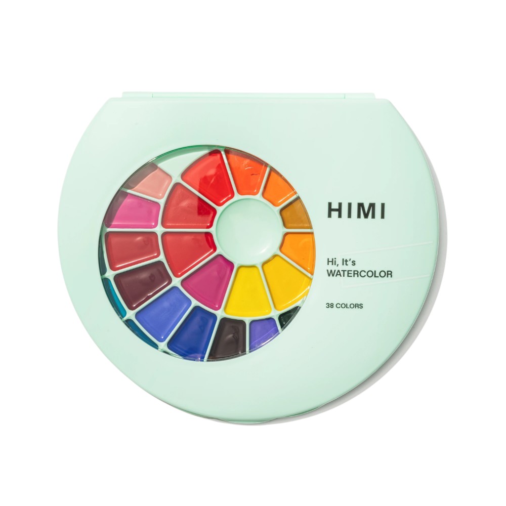 Краски акварельные "Himi", набор, 38 цветов