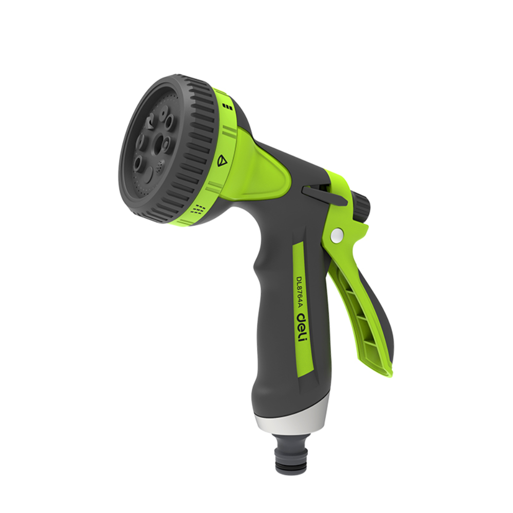 Пистолет-распылитель Deli GS EDL8764A, 3/4", 8 функций