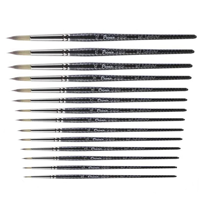 Кисть для рисования "Pinax Artists Hi-Tech" синтетика, круглая