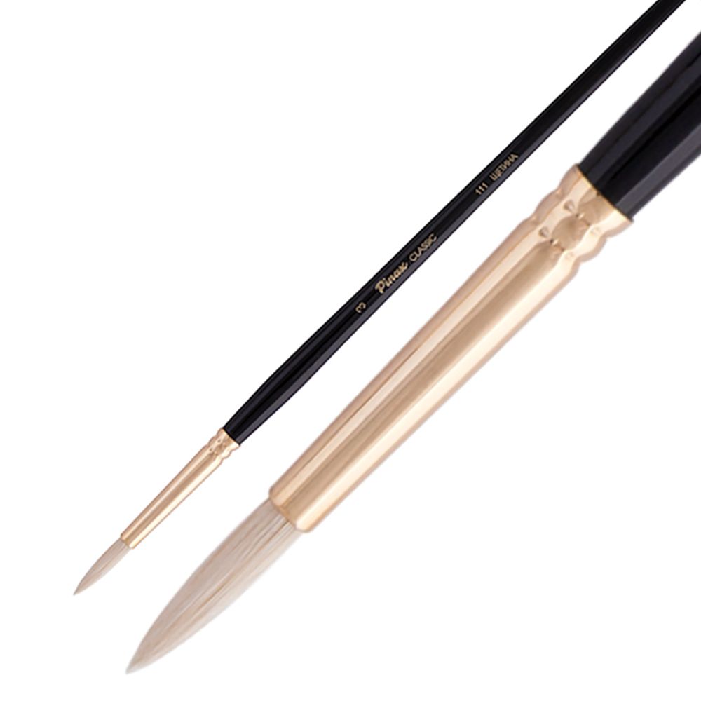 Кисть для рисования "Pinax Artists CLASSIC", щетина, круглая, №5