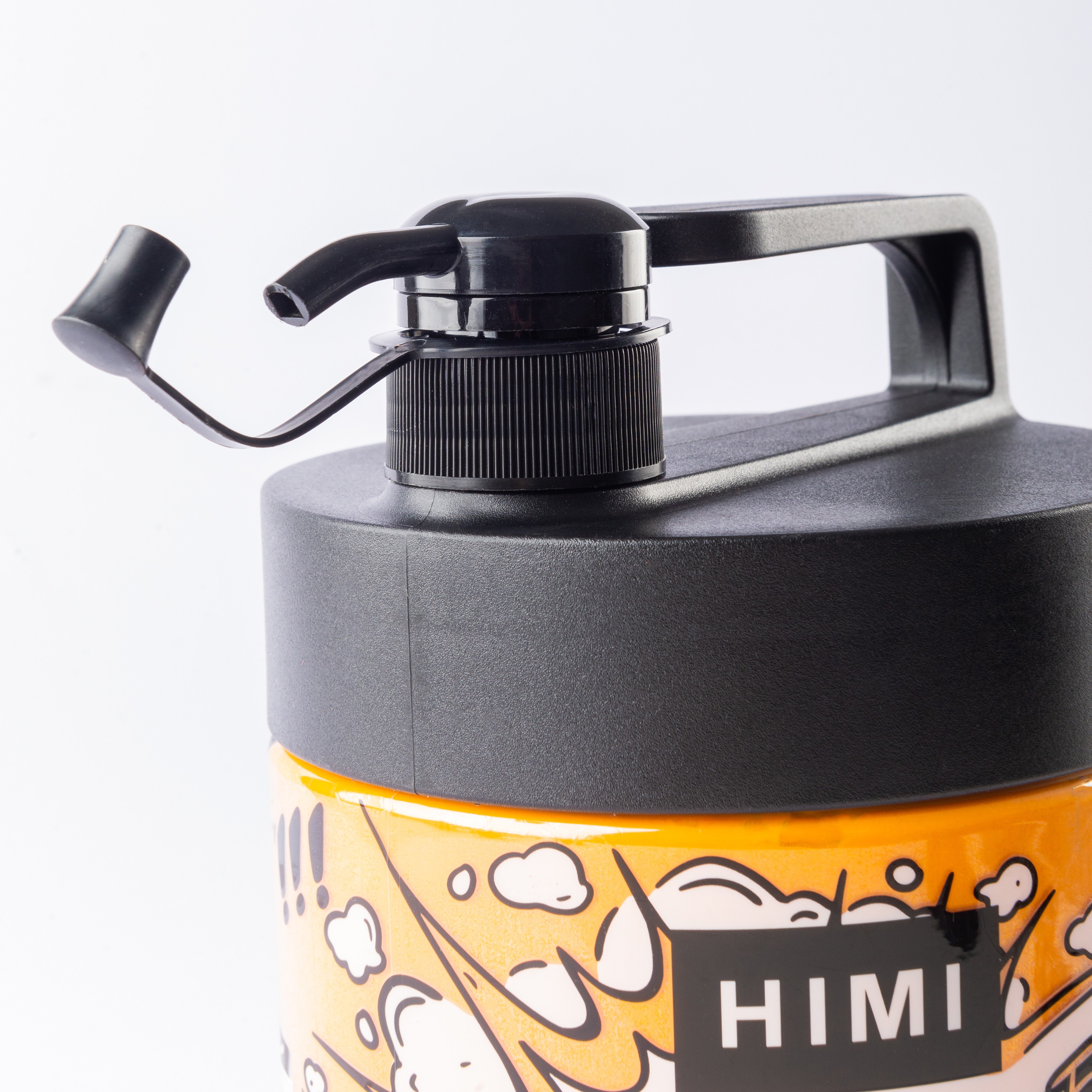 Краски акриловые "Himi Miya", 022 оранжевый, 1 л, банка с помпой - 3