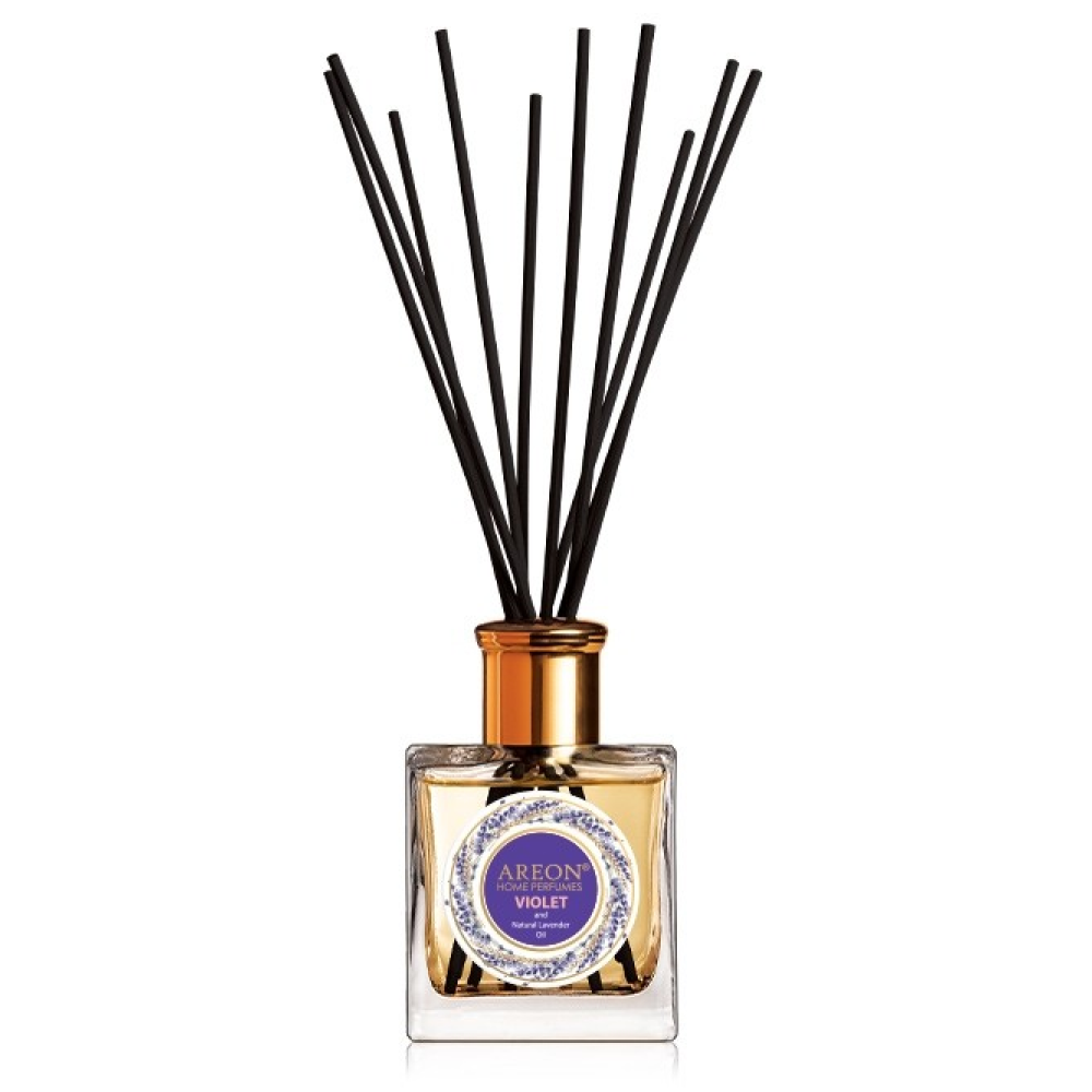 Аромадиффузор Areon Home perfume sticks фиалка и масло лаванды, 150 мл