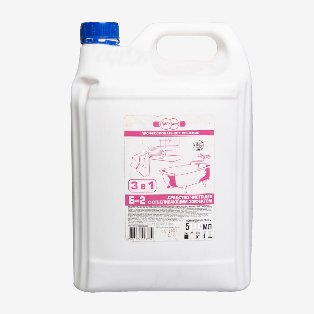Средство чистящее с отбеливающим эффектом "Б-2" 5 л, гель
