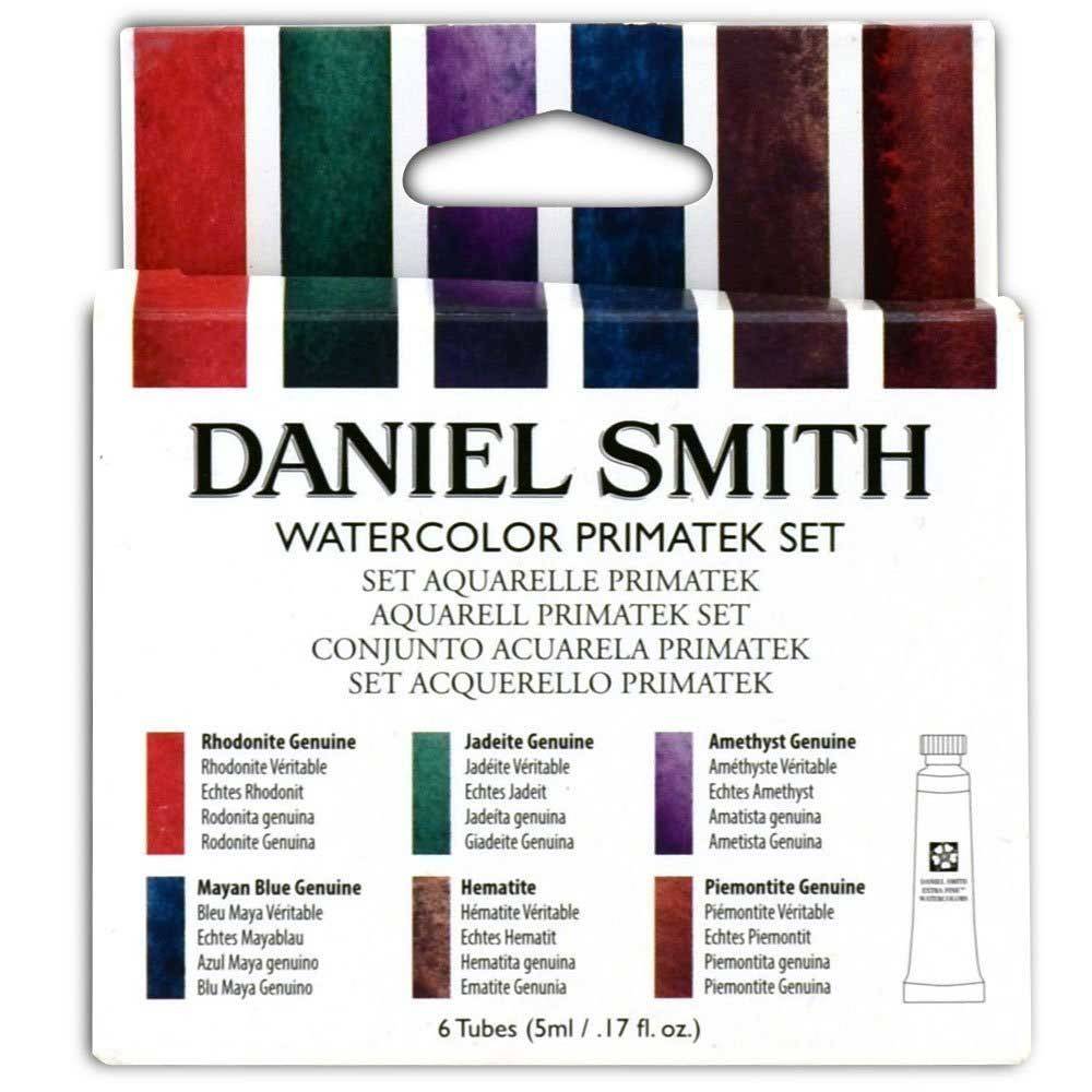 Набор акварели "Daniel Smith Приматек", 6 цветов, тубы - 3