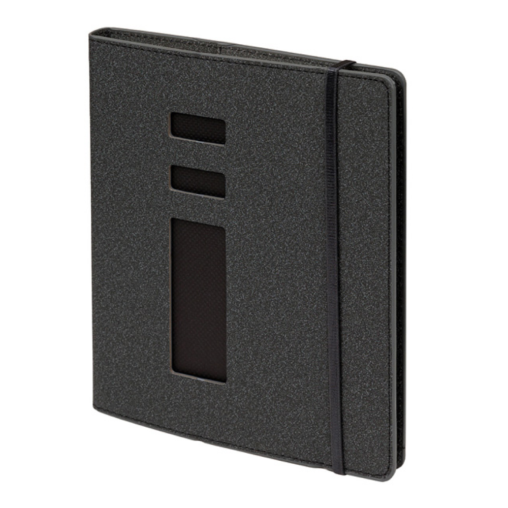 Ежедневник недатированный "La Manche", А5, черный