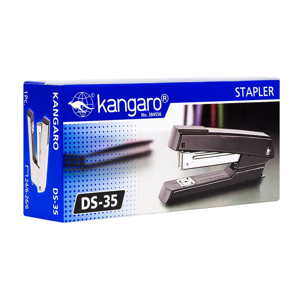 Скобосшиватель "DS-35", № 24/6, 26/6, 30 листов, темно-синий