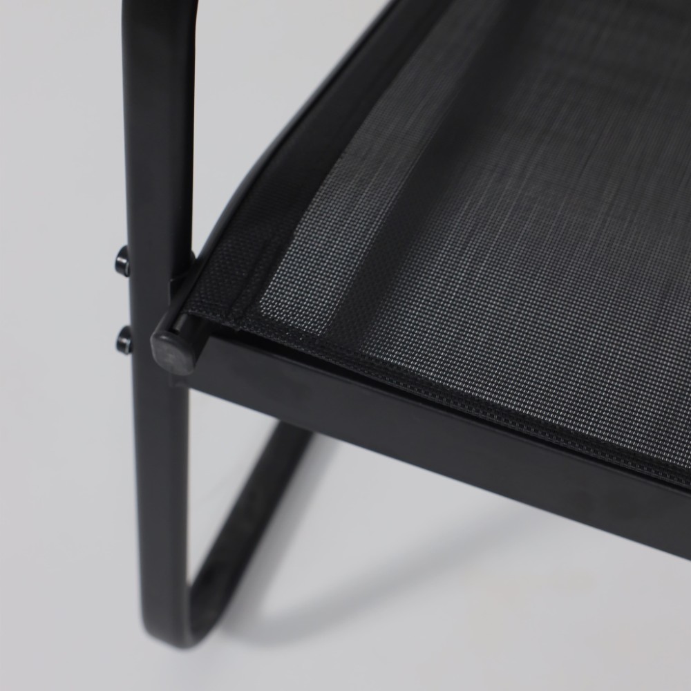 Комплект мебели садовой AksHome VERANDA (кресло 2 шт, диван 1 шт, стол 1 шт), черный - 28