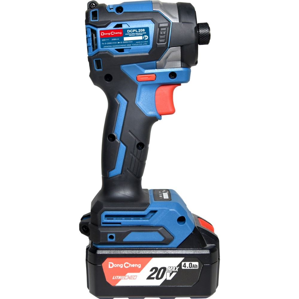 Аккумуляторный шуруповерт DongCheng DCPL208 (TYPE Z) 20 В, 208 Нм, без аккумулятора и зарядного устройства - 5